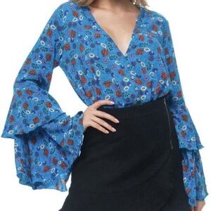 Free People Intimately Women’s Colorful & Fun Going Out Top/ Leotard